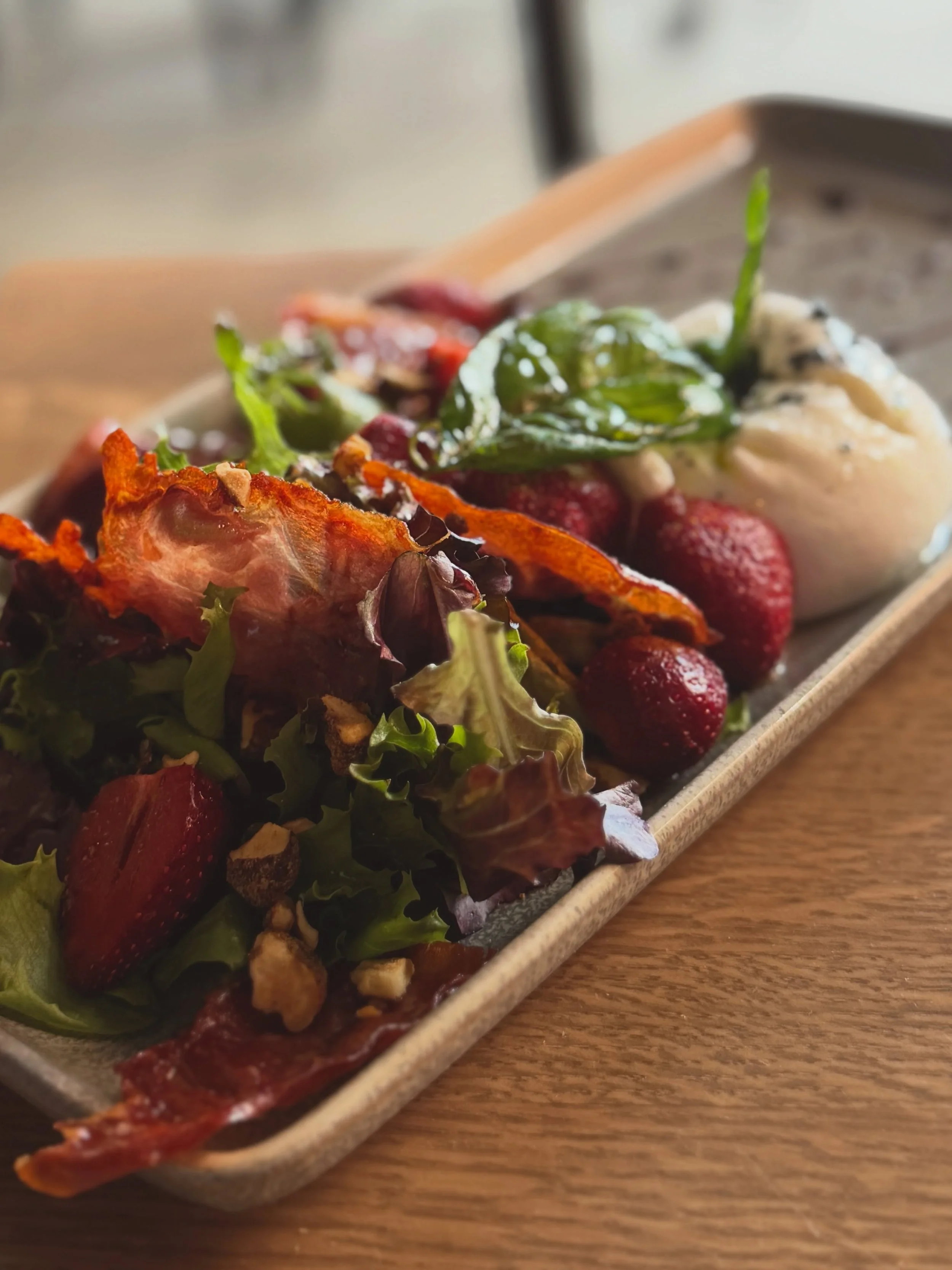 We love berry season 💙💜❤️

burrata &amp; berries - fresh local oregon berries, greens, saba, sweet &amp; spicy crushed hazelnuts, fried basil, and crispy fried prosciutto&nbsp;

RHM berry parfait - house made granola, Greek yogurt, berries &amp; a 