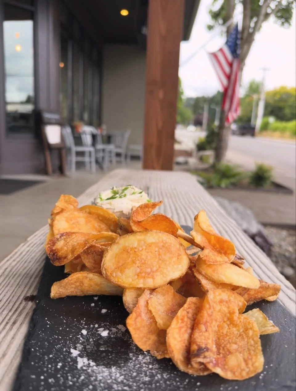 Already in full Fourth of July mode over here!

Craving our fancy onion dip with house-made potato chips and a Blood Mary loaded with all the good stuff. 

Summer in Oregon wine country doesn&rsquo;t get much better!  Just a reminder we will be closi