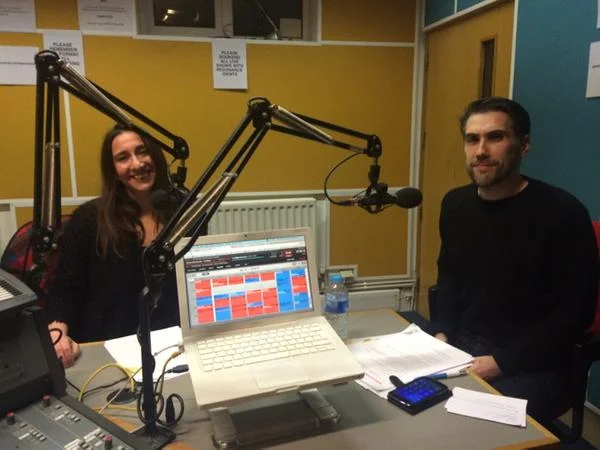 With Bibi Lynch, January 2015
