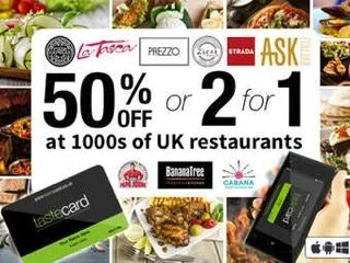 To support the show, Daniel Ruiz Tizon is Available has teamed up with tastecard+ giving you the chance to get your very own tastecard free for one month or just £1 for three months. tastecard+ has everything from discounted hotels; theatre offers; …