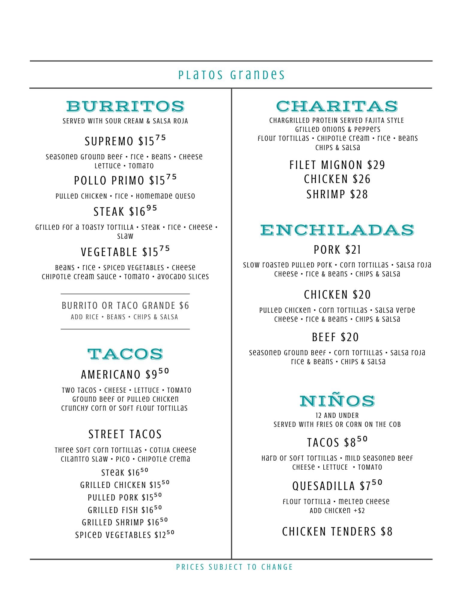 Bandanas Mexican Grille