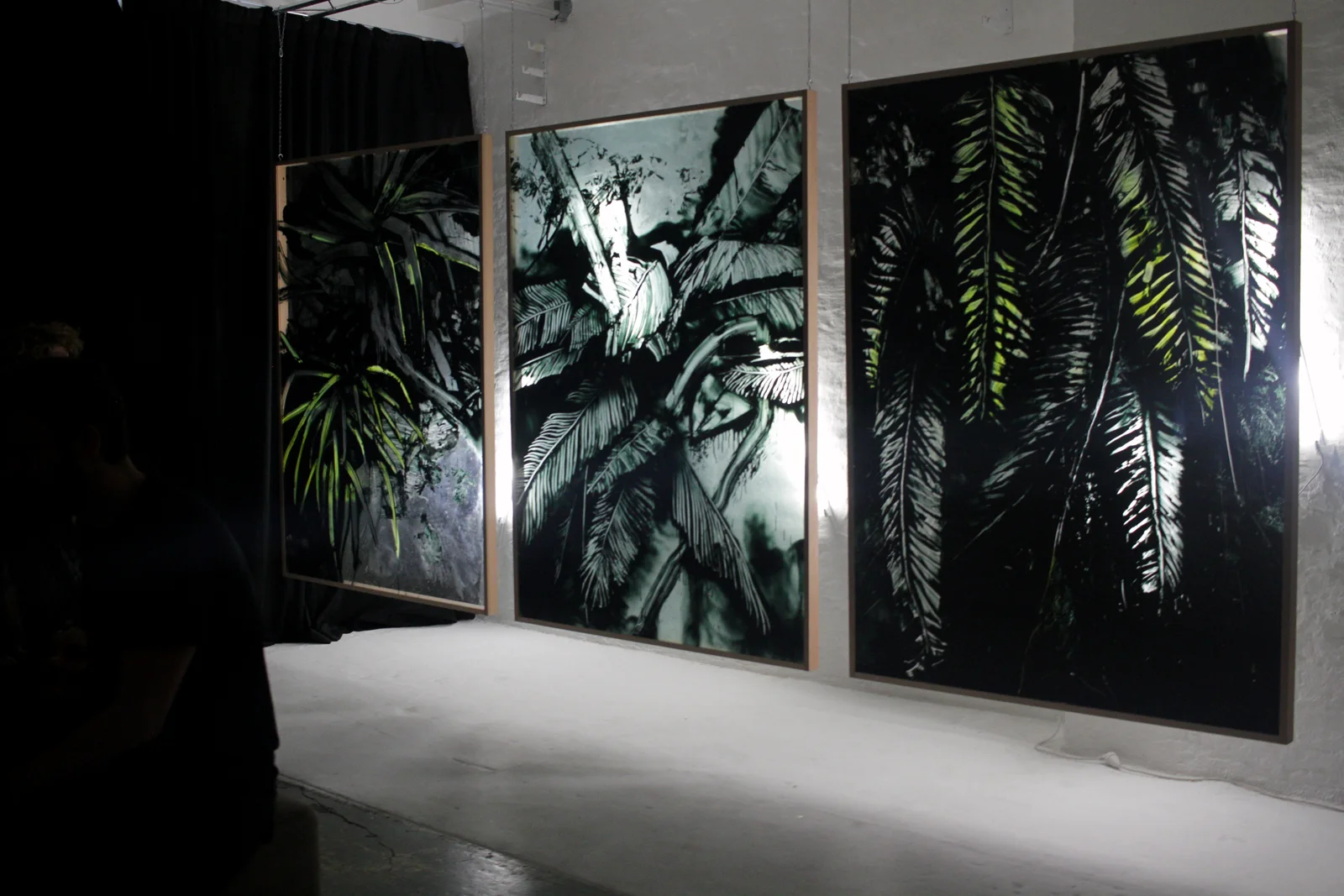 Berlin Plant I, II and III 2016 by Hiroyasu Tsuri /TWOONE Shadow of a Truth - co-curated with Adi Yaakov - 48 Stunden Neukölln festival 2017 at Studio Cherie