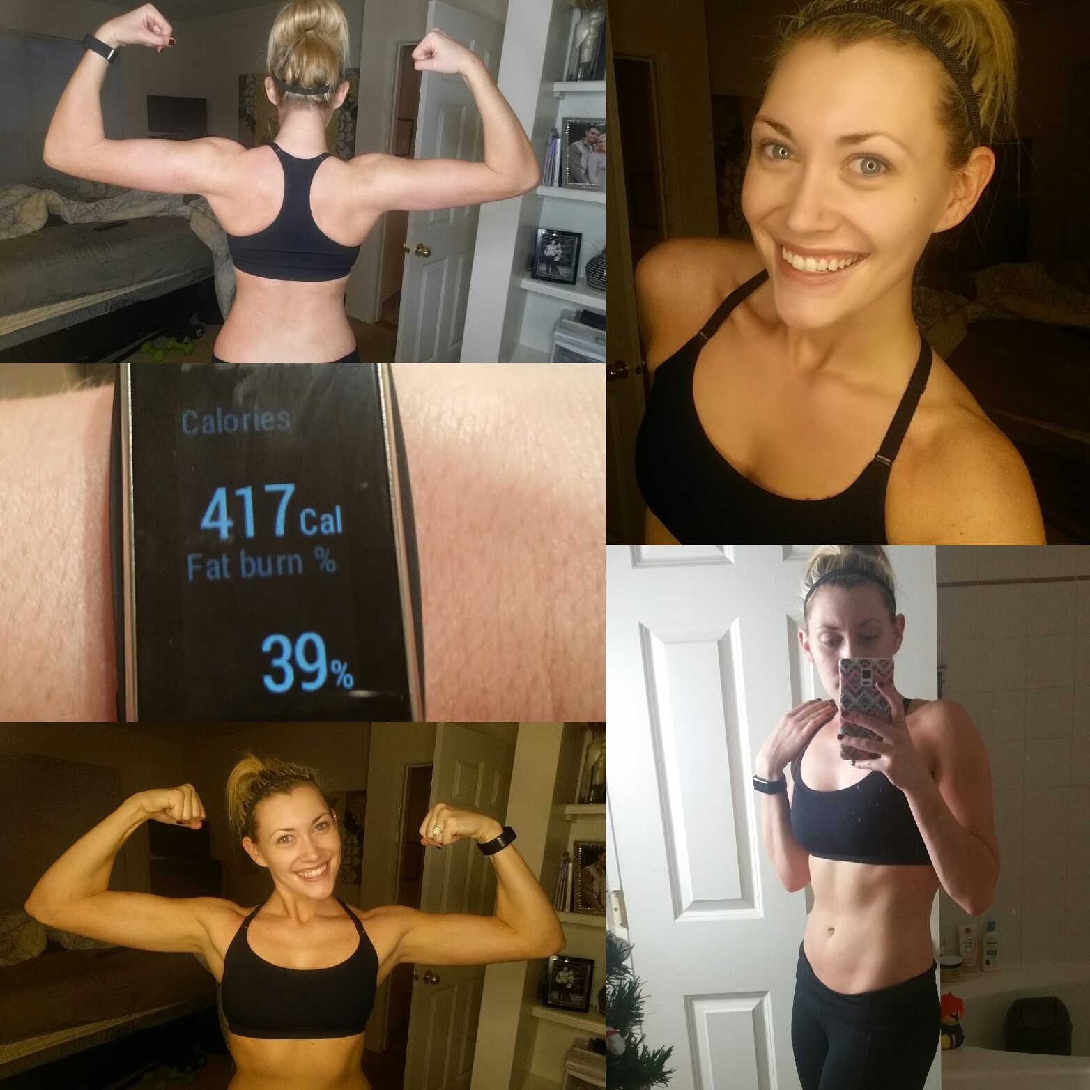Sunday's workout