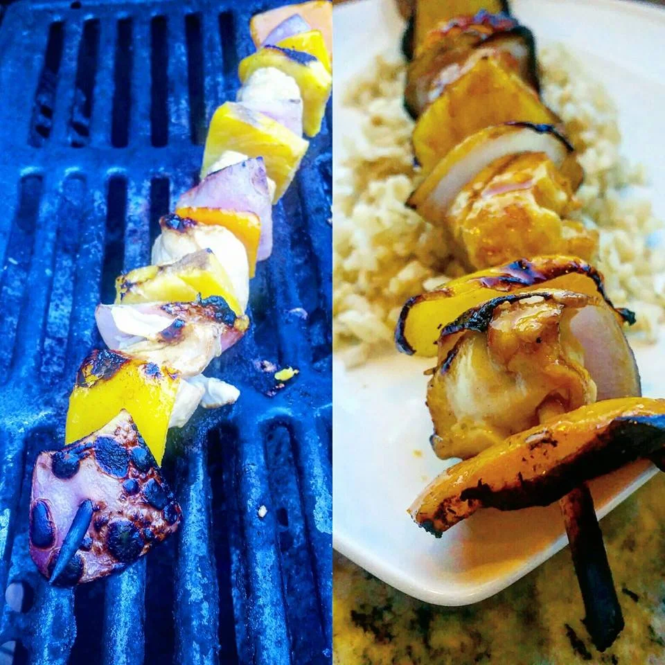 Spicy Pineapple Chicken Kabobs — Jess Dukes