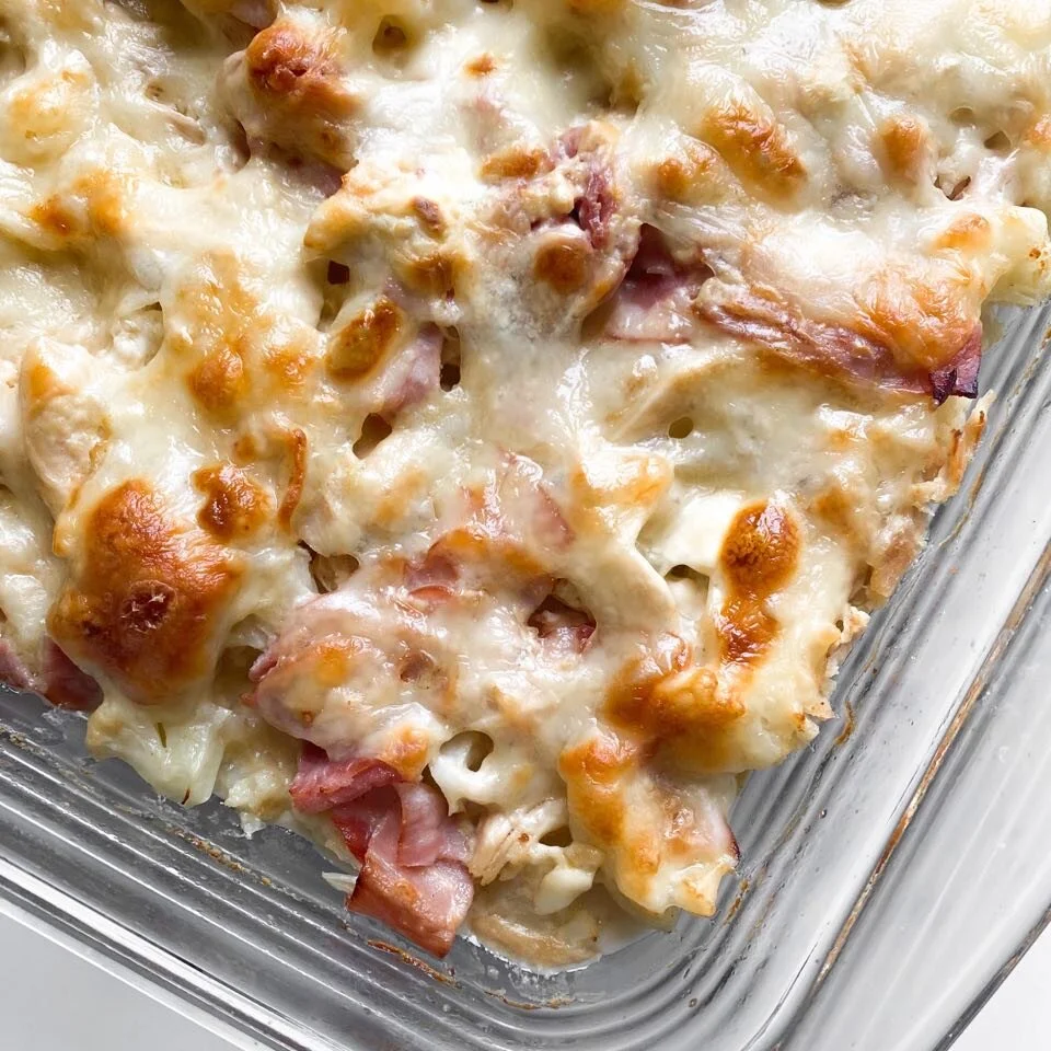 Cauliflower Chicken Cordon Bleu Casserole — Jess Dukes
