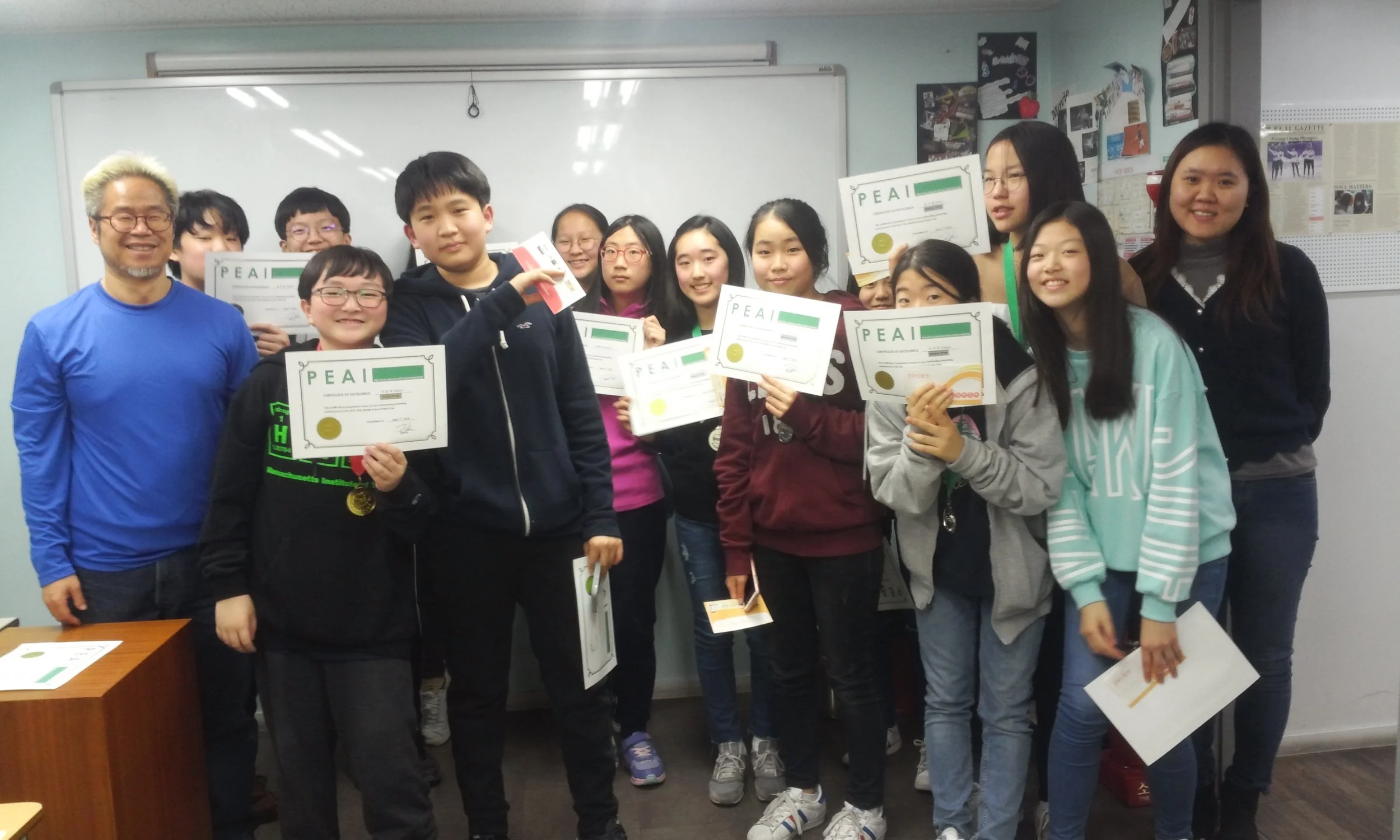 2018 PEAI Middle School-Project fair