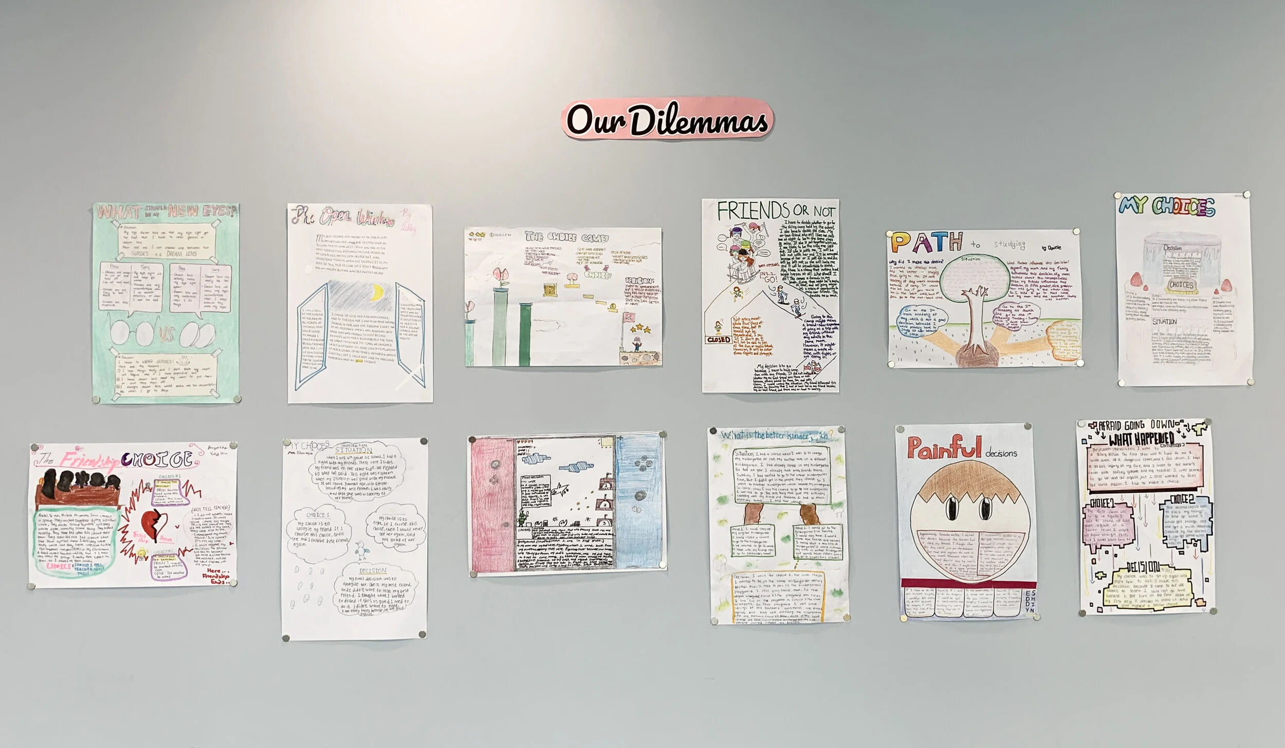 Grade 5 Wall project