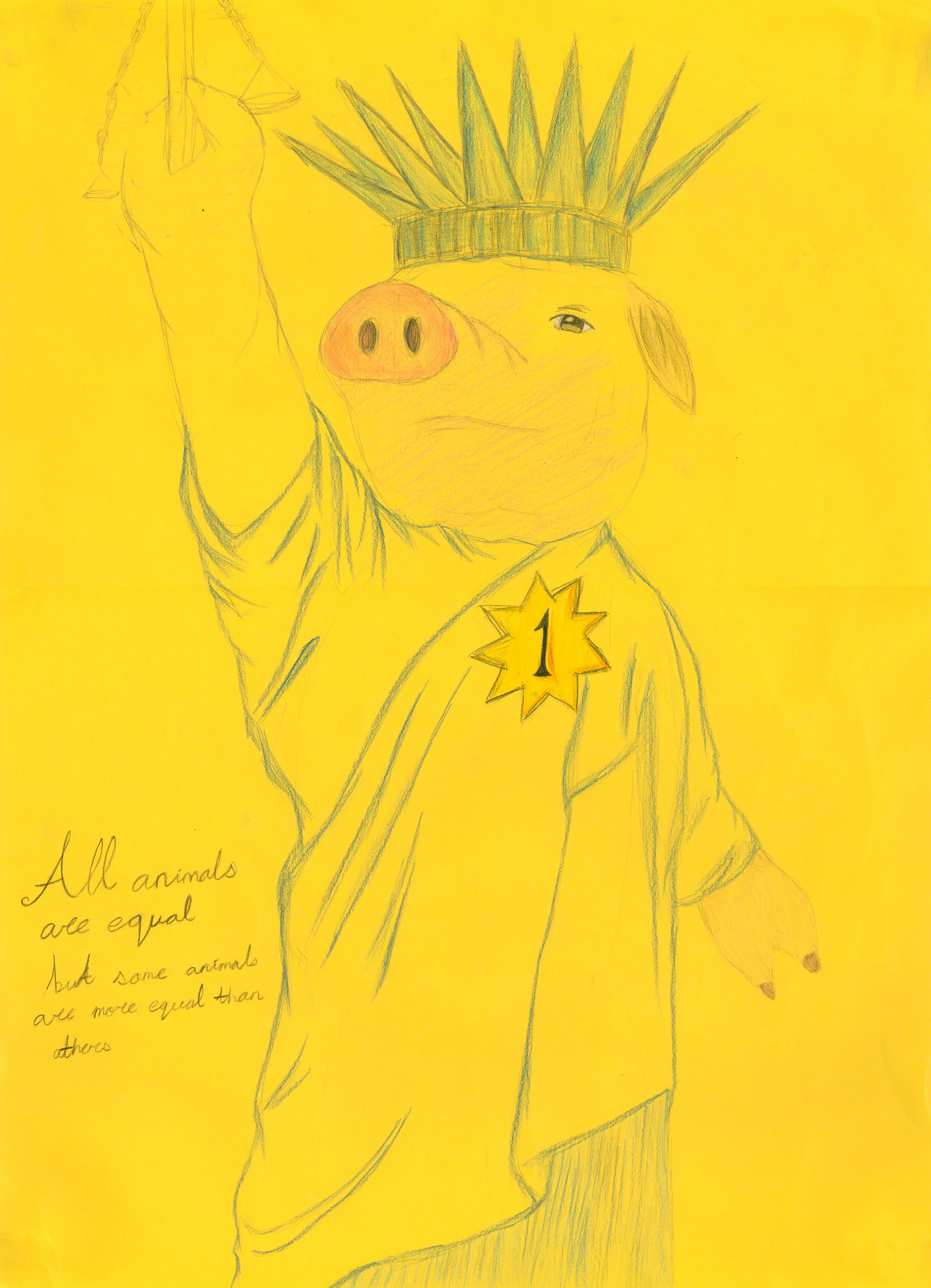 6th Animal Farm : Propaganda Poster Project