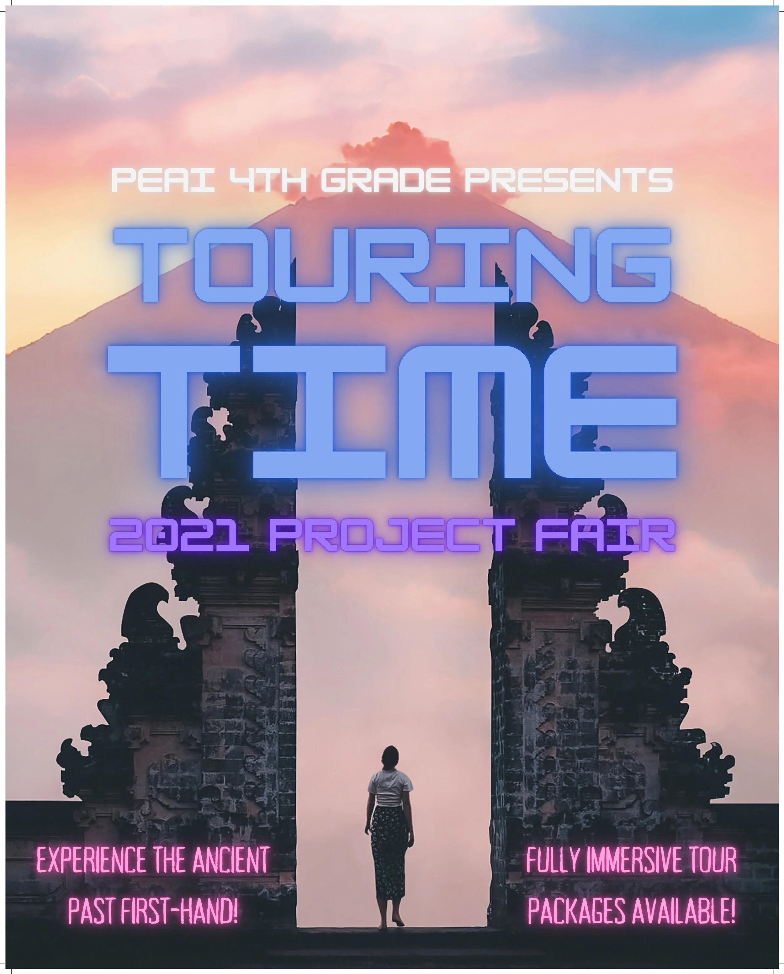 4th Grade Project Fair - Touring Time