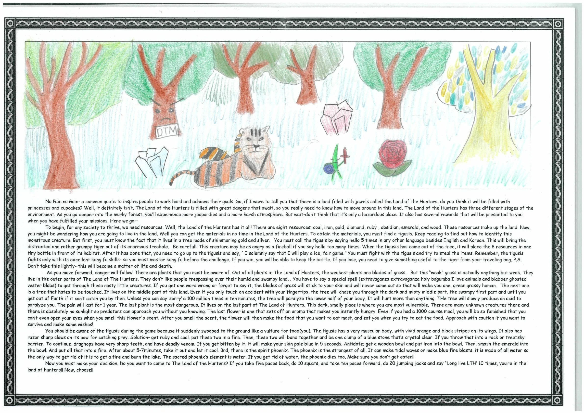 Grade 4 - Birdge to Terabithia