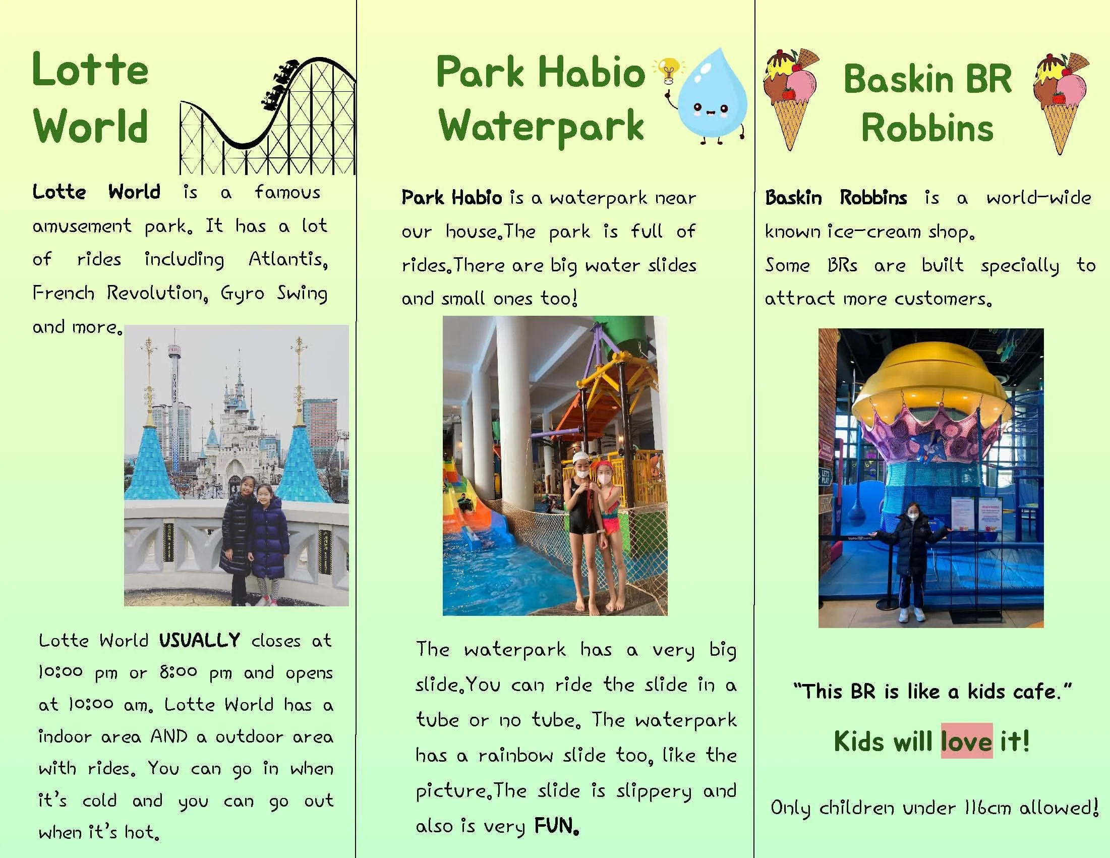 Grade 3 - Travel Brochure Presentation Videos