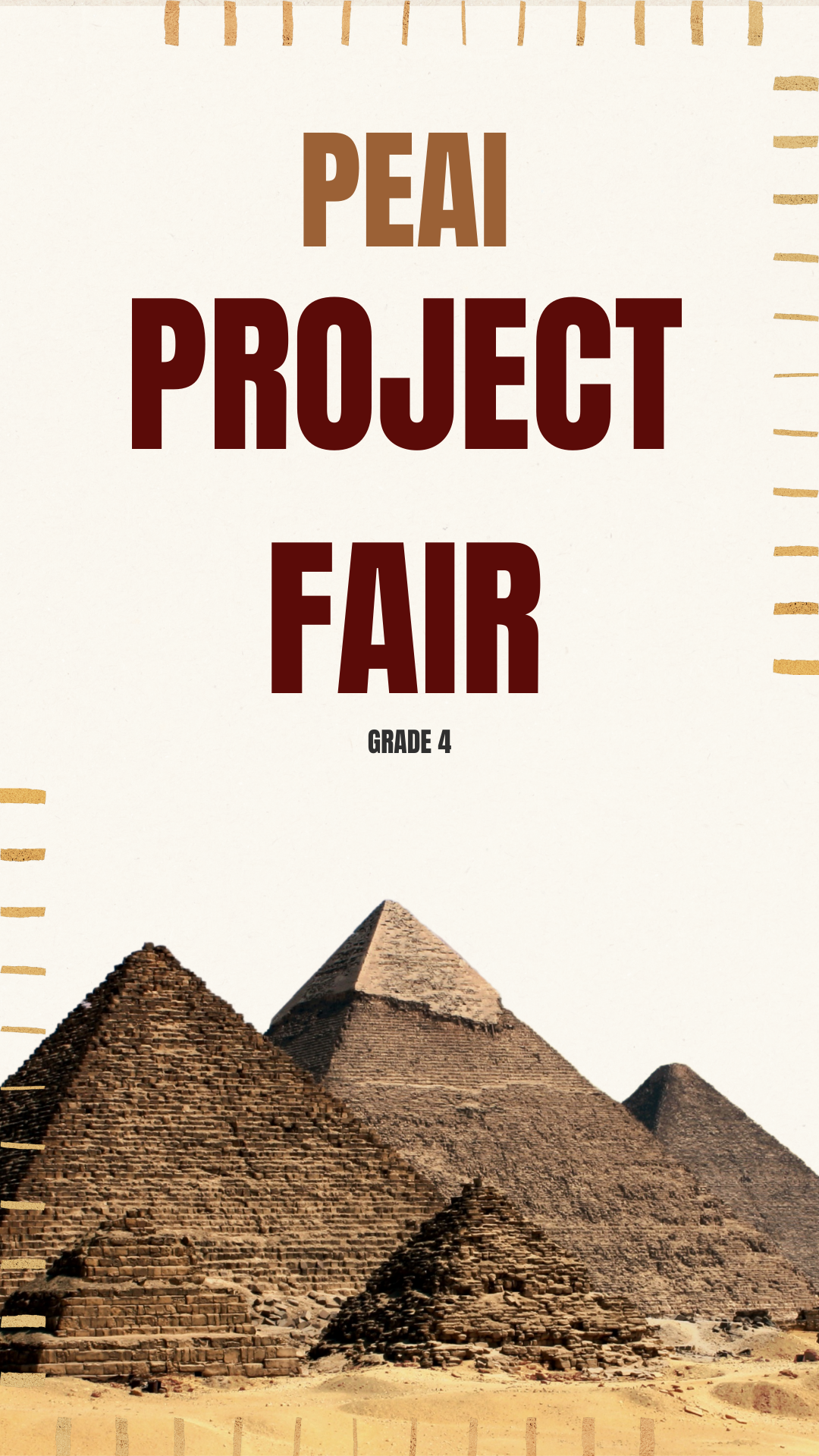 Grade 4 - Project Fair