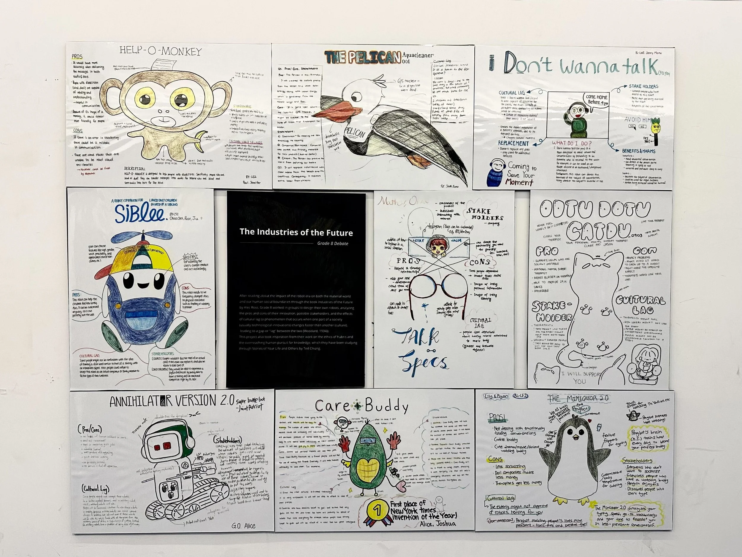 Grade 8 - Debate: The Industries of the Future