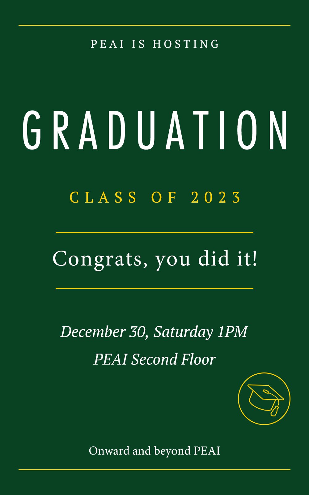 Class of 2023 Graduation