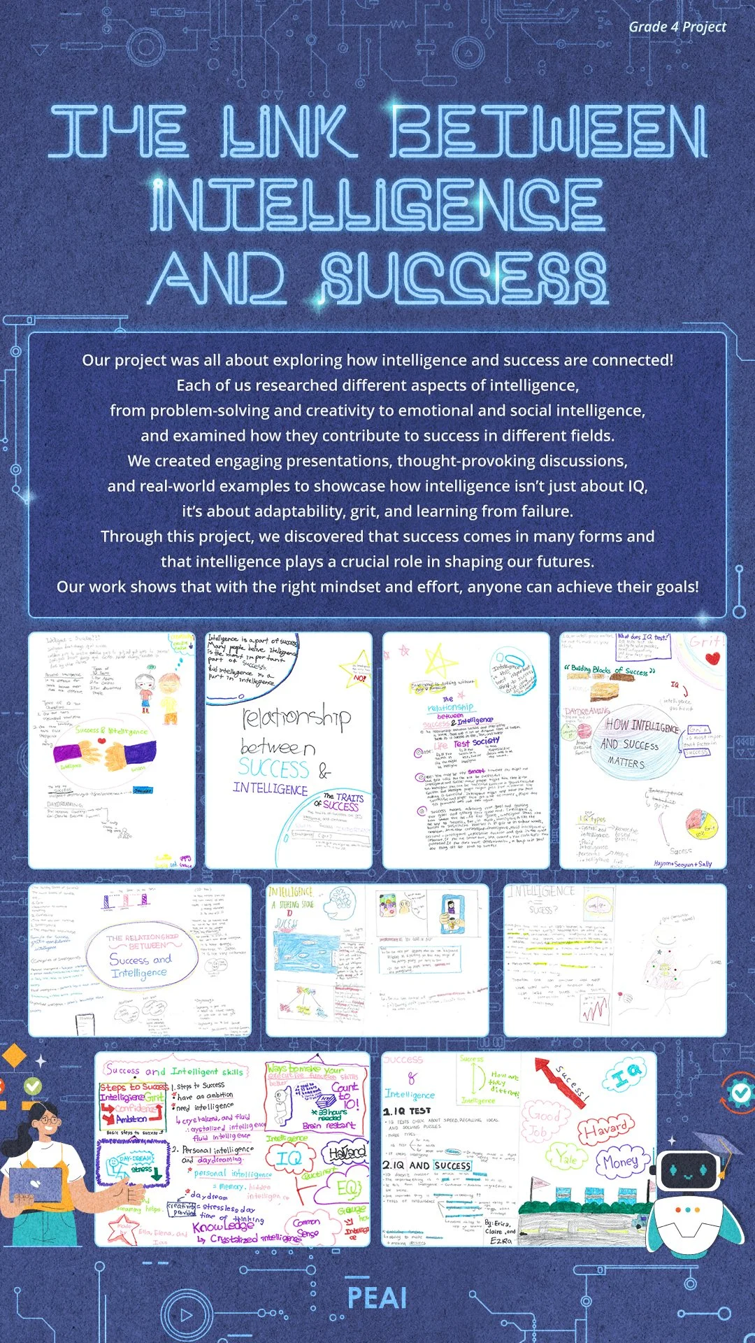 Grade 4 - The Link Between Intelligence and Success