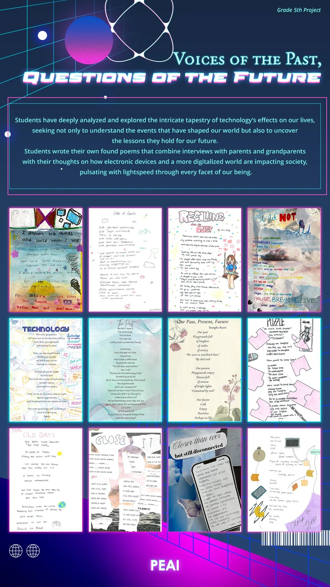 Grade 5  - Voices of the Past, Questions of the Future