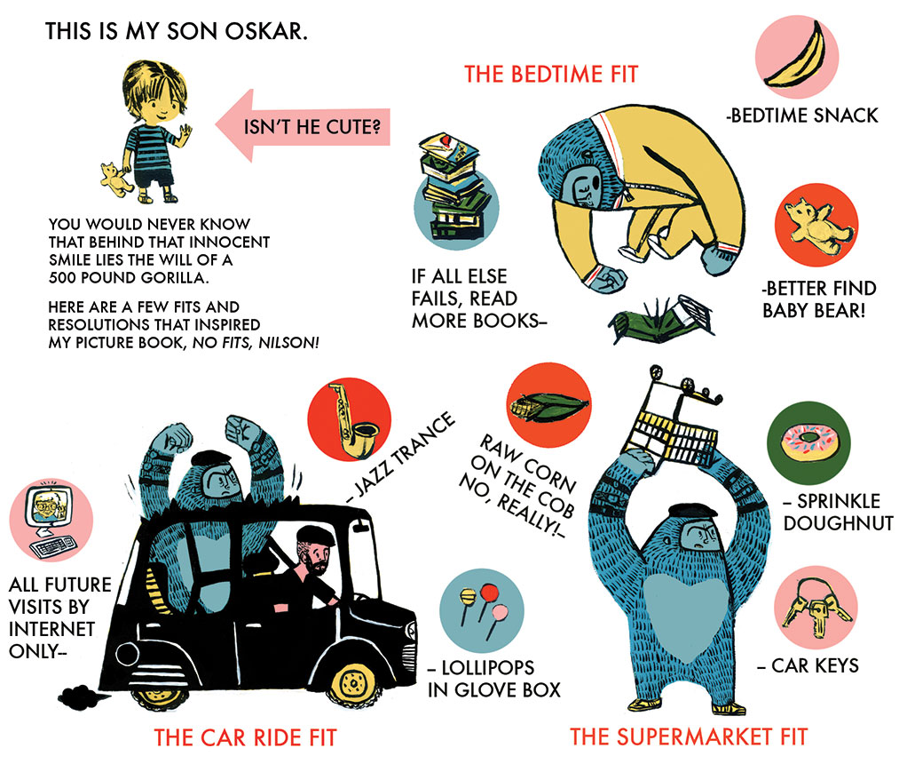 PENGUIN CATALOGUE SPREAD FOR NO FITS NILSON!