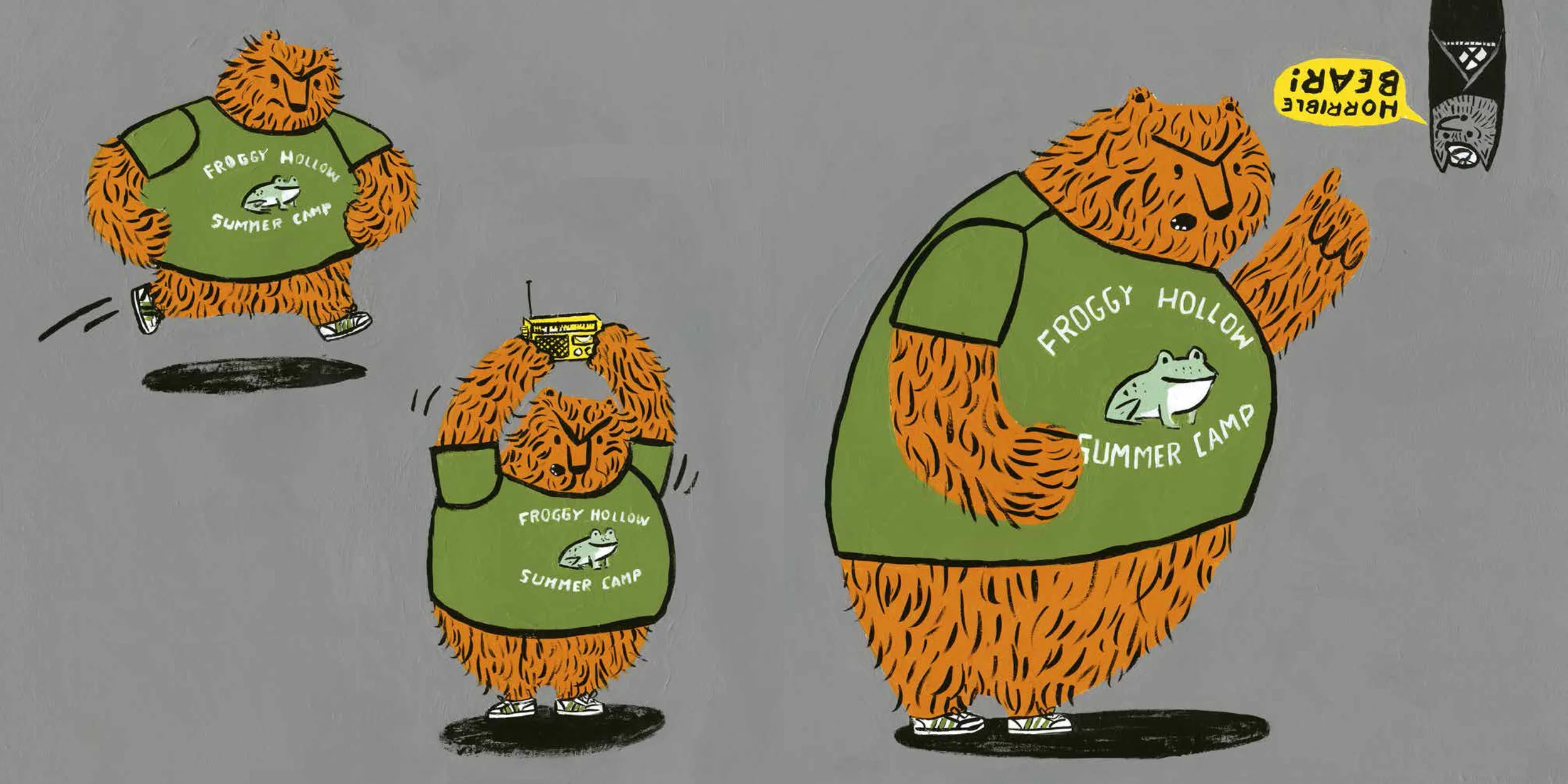 HORRIBLE BEAR! LITTLE,BROWN