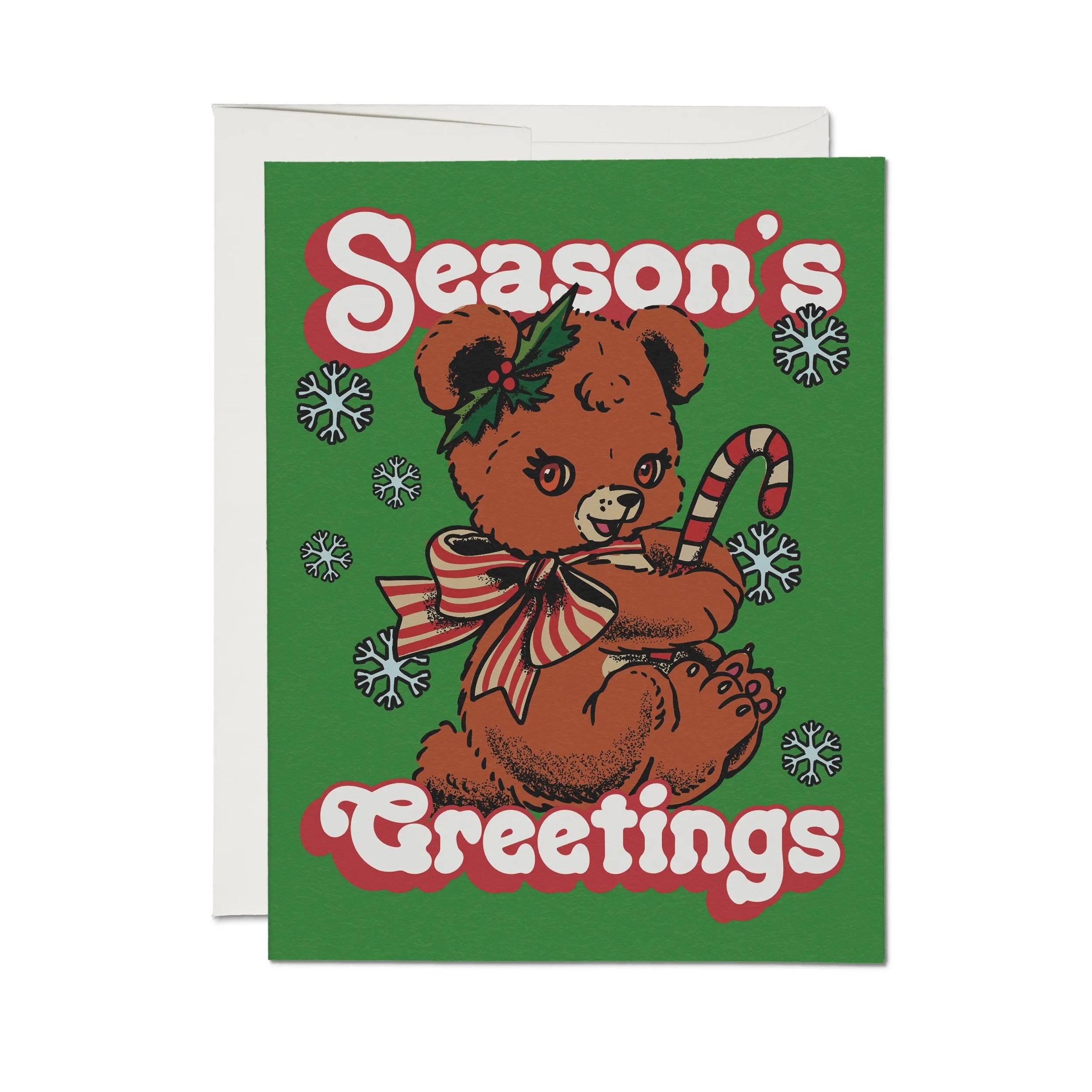 Christmas Teddy Bear Card