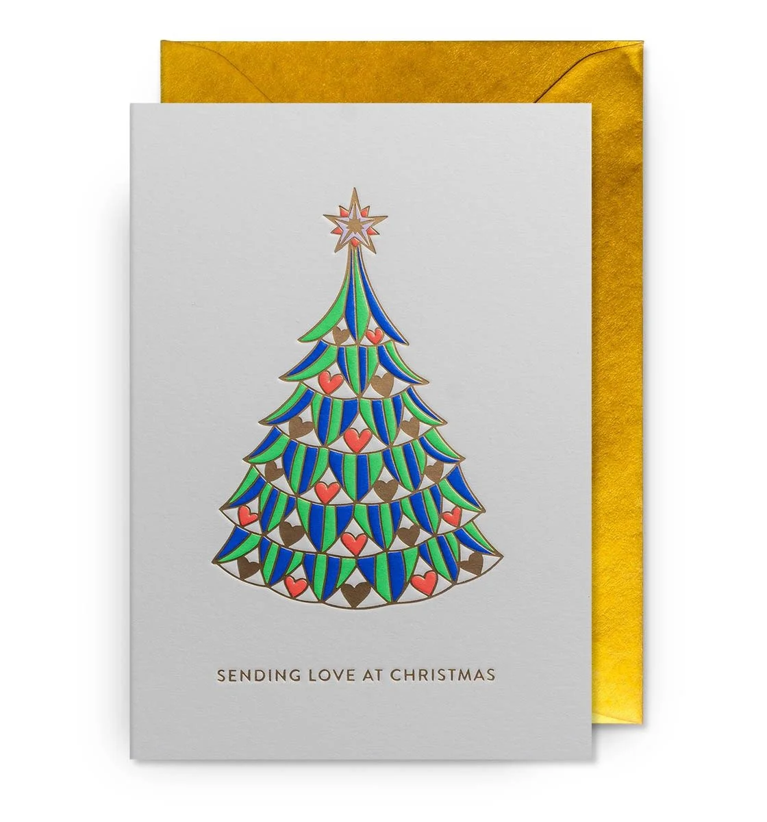 Sending Love Christmas Card