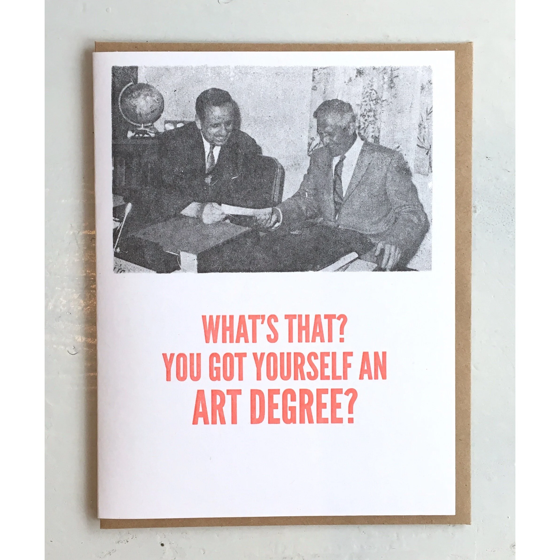 Art Degree Card
