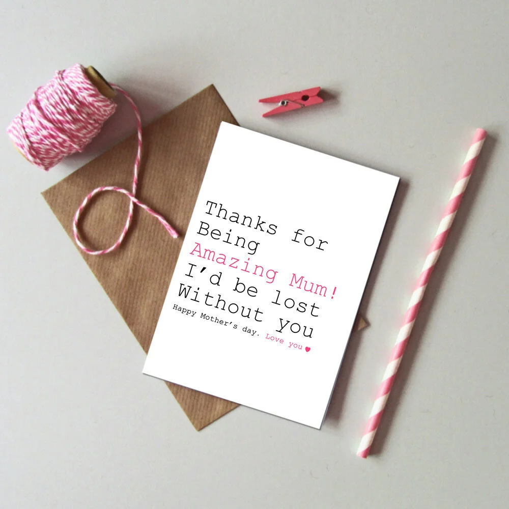 Amazing Mum Card