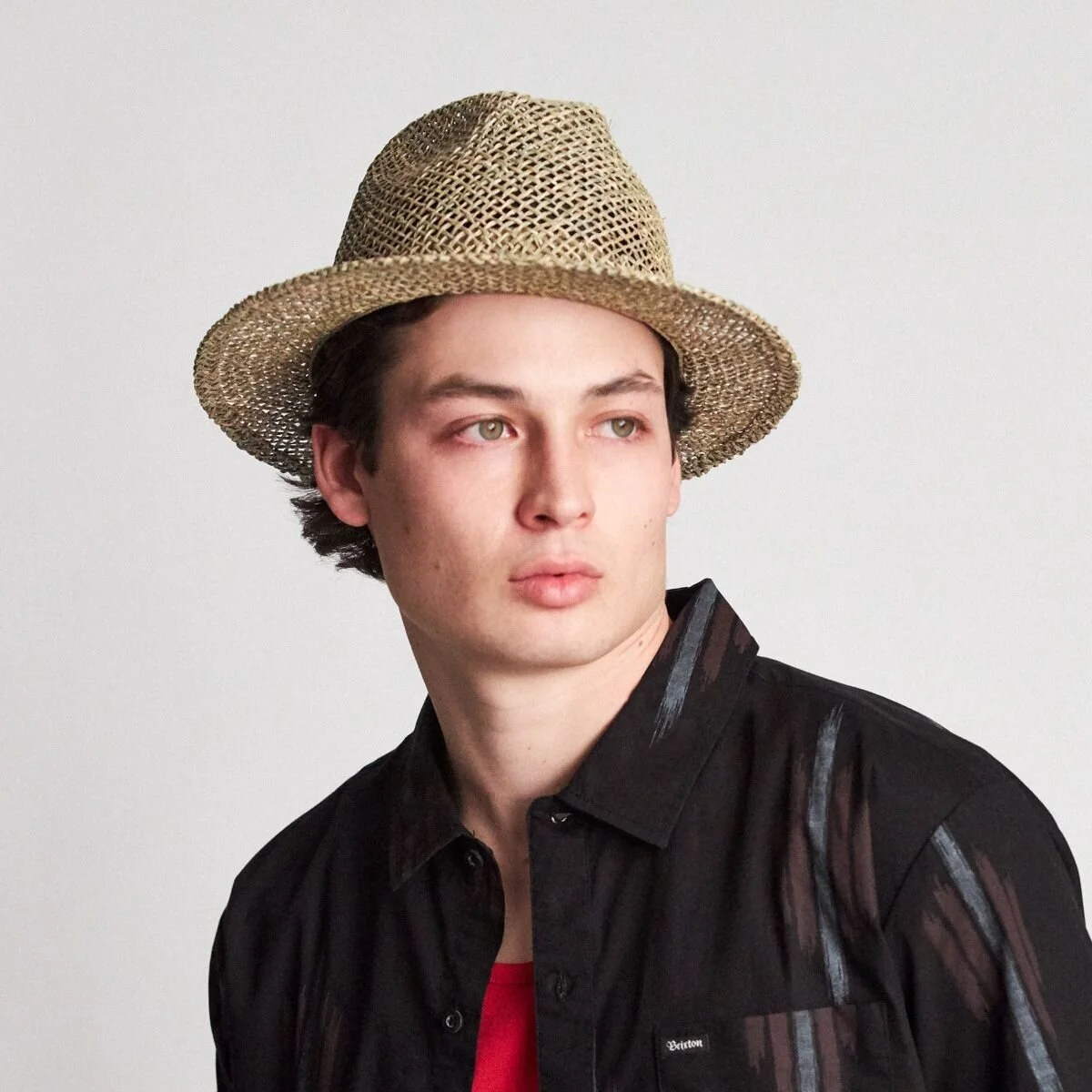 Brixton- Dunns Straw Fedora — The Beau 