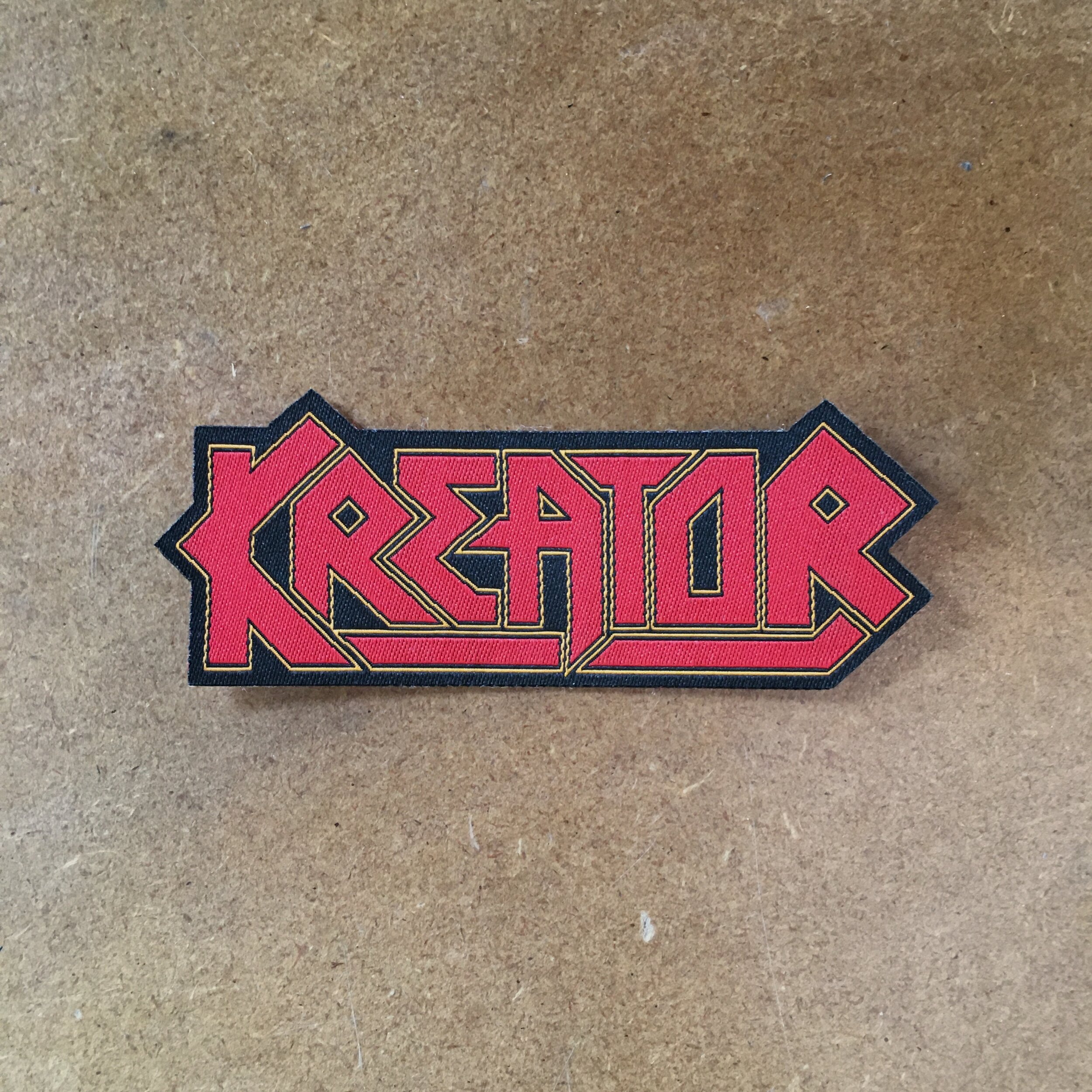 Kreator Cut Out Patch