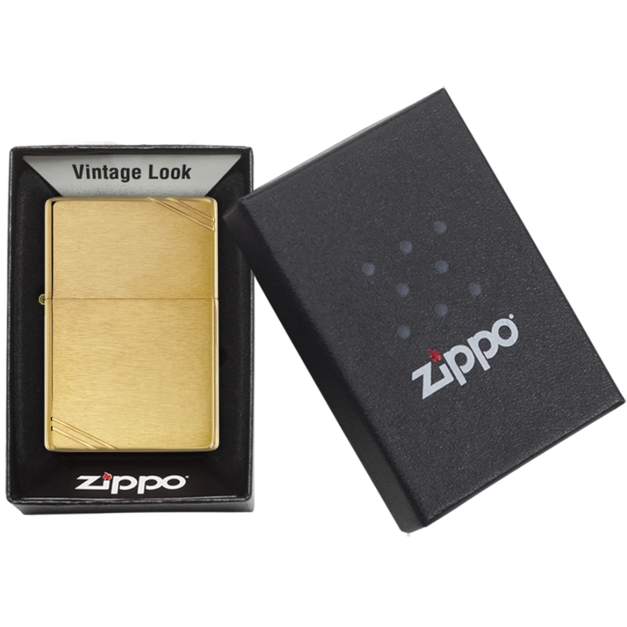 Zippo - Vintage Replica With Slashes — The Beau & Bauble