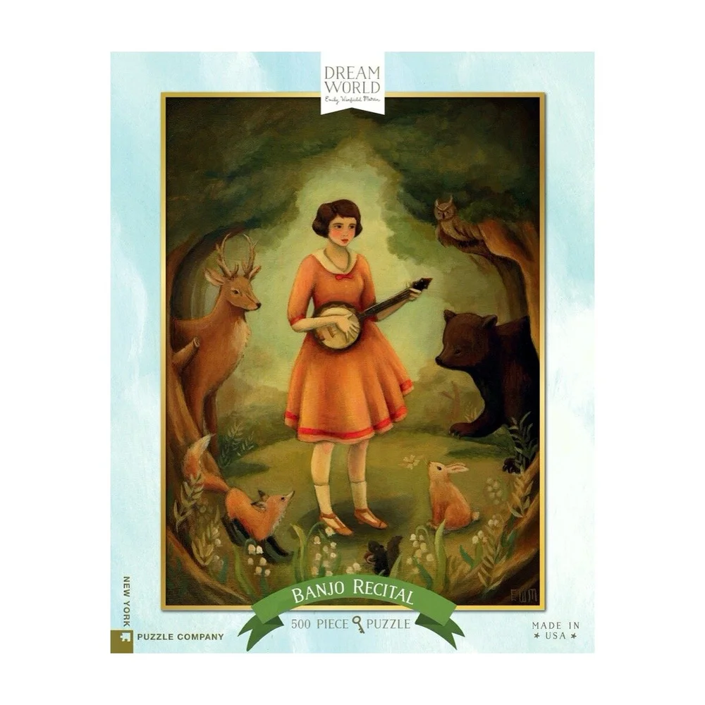 Banjo Recital 500 Piece Puzzle The Beau Bauble