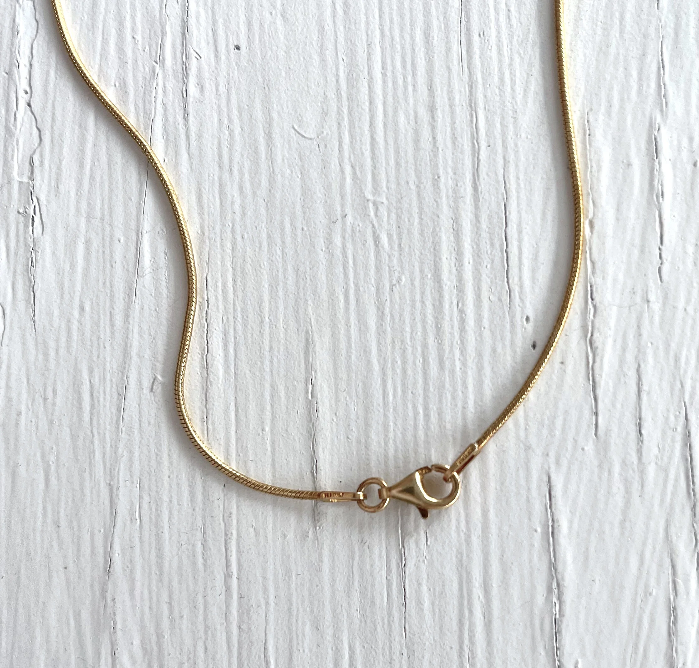 Plain Gold Filled Snake Chain — The 