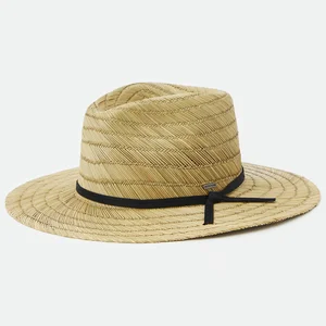 BRIXTON- Cohen Straw Cowboy Hat — The Beau & Bauble display picture 1