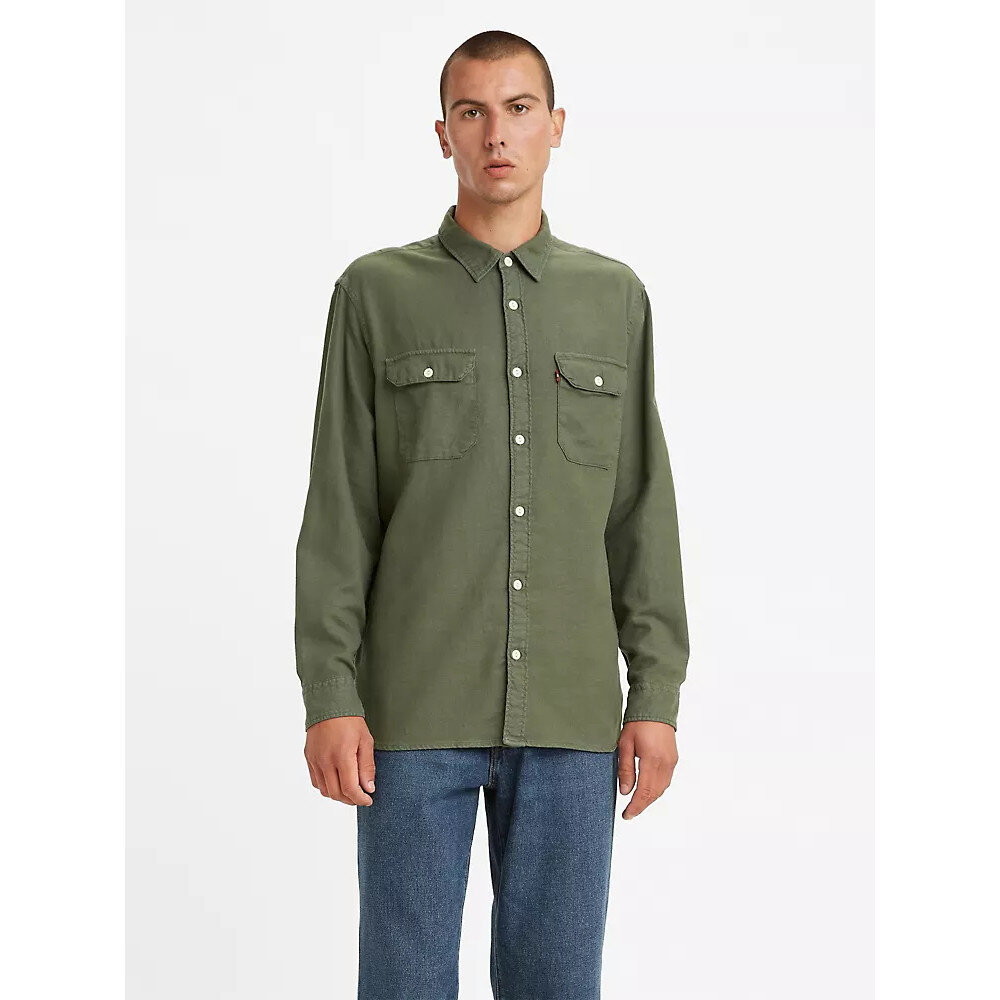 Levi's - Jackson Worker Shirt Thyme Green — The Beau & Bauble