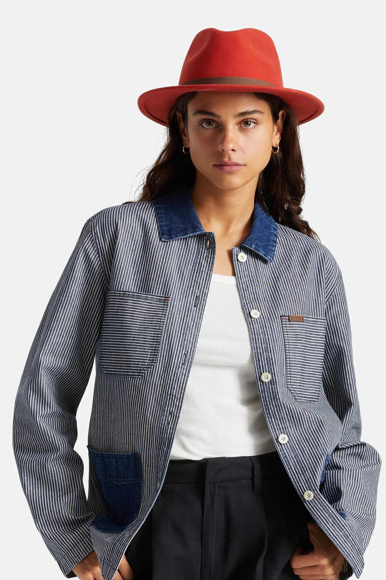 BRIXTON- Messer Packable Fedora — The 