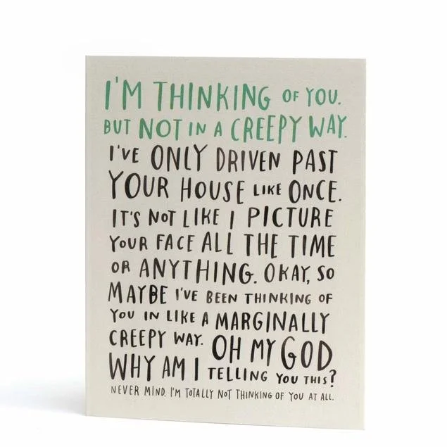 Thinking Of You Valentine's Card