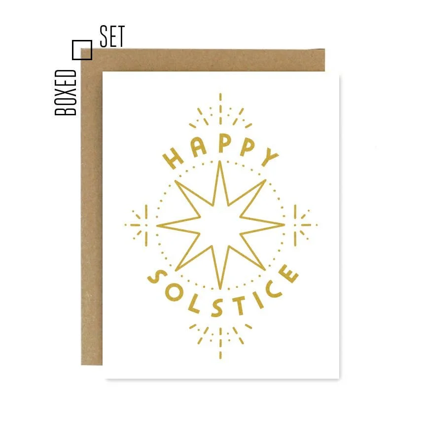 Happy Solstice Boxed Cards