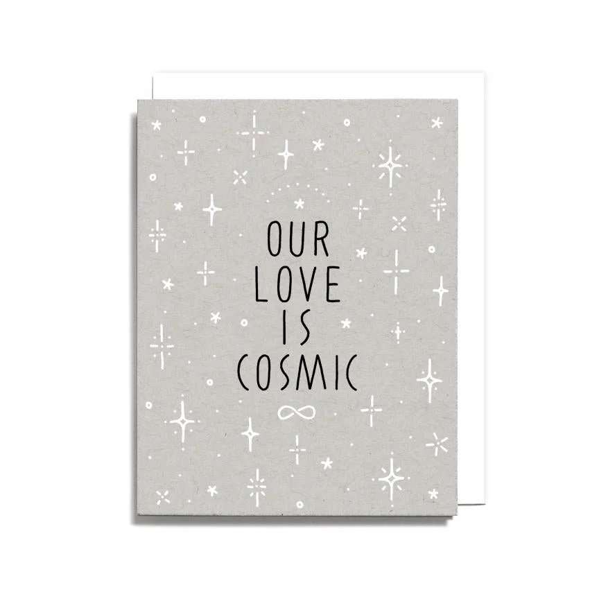 Our Love is Cosmic Card