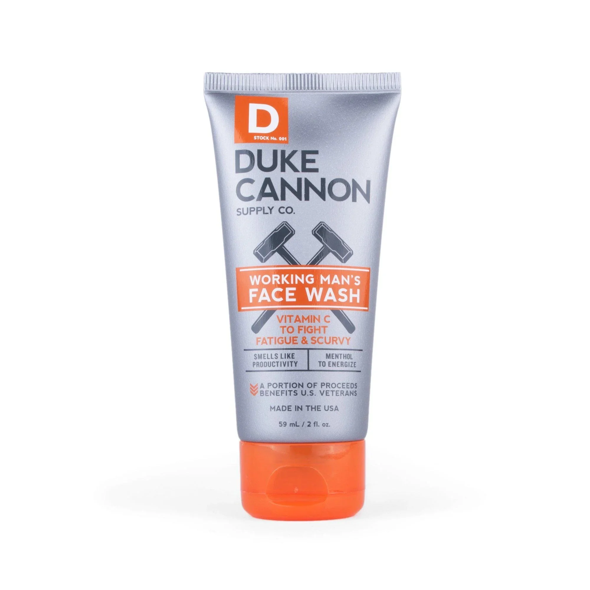 Duke Cannon - Working Man's Face Wash Travel Size 2 oz