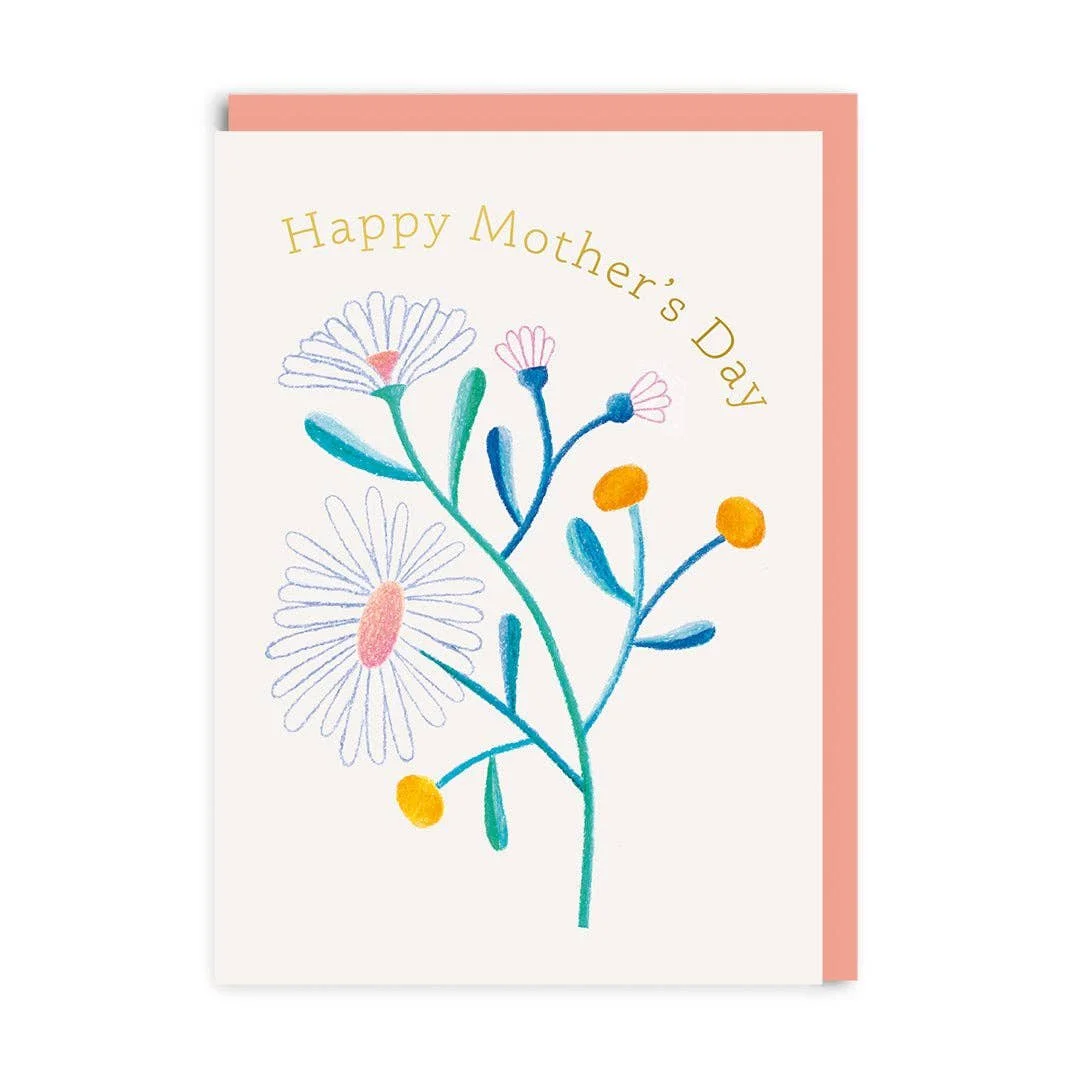 Simple Flowers Mother's Day Card