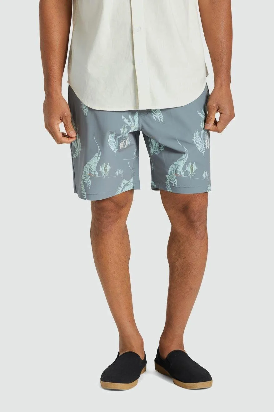 Brixton Voyage Trunk Charcoal/Seafoam — The Beau Bauble