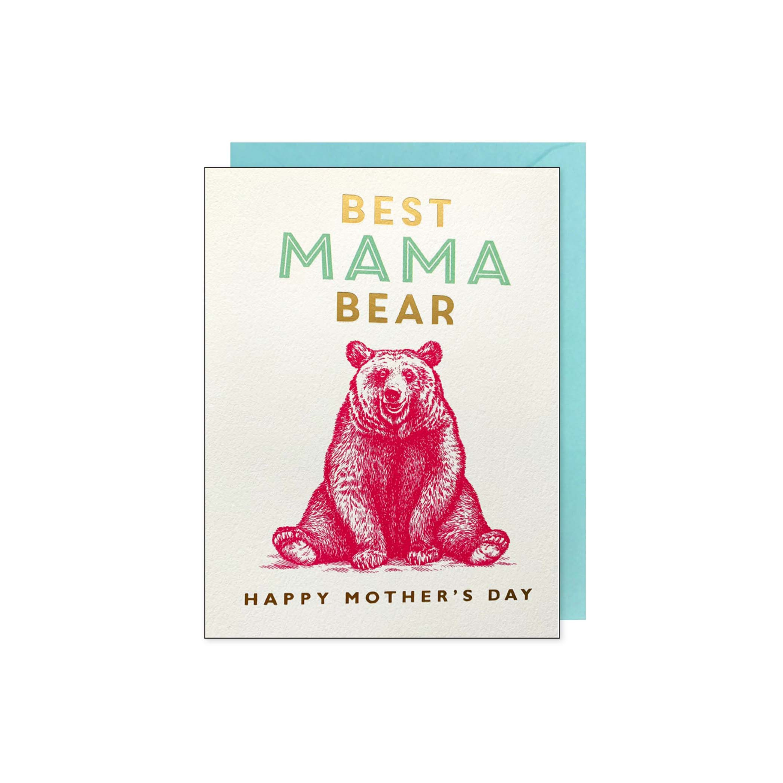 Best Mama Bear Card