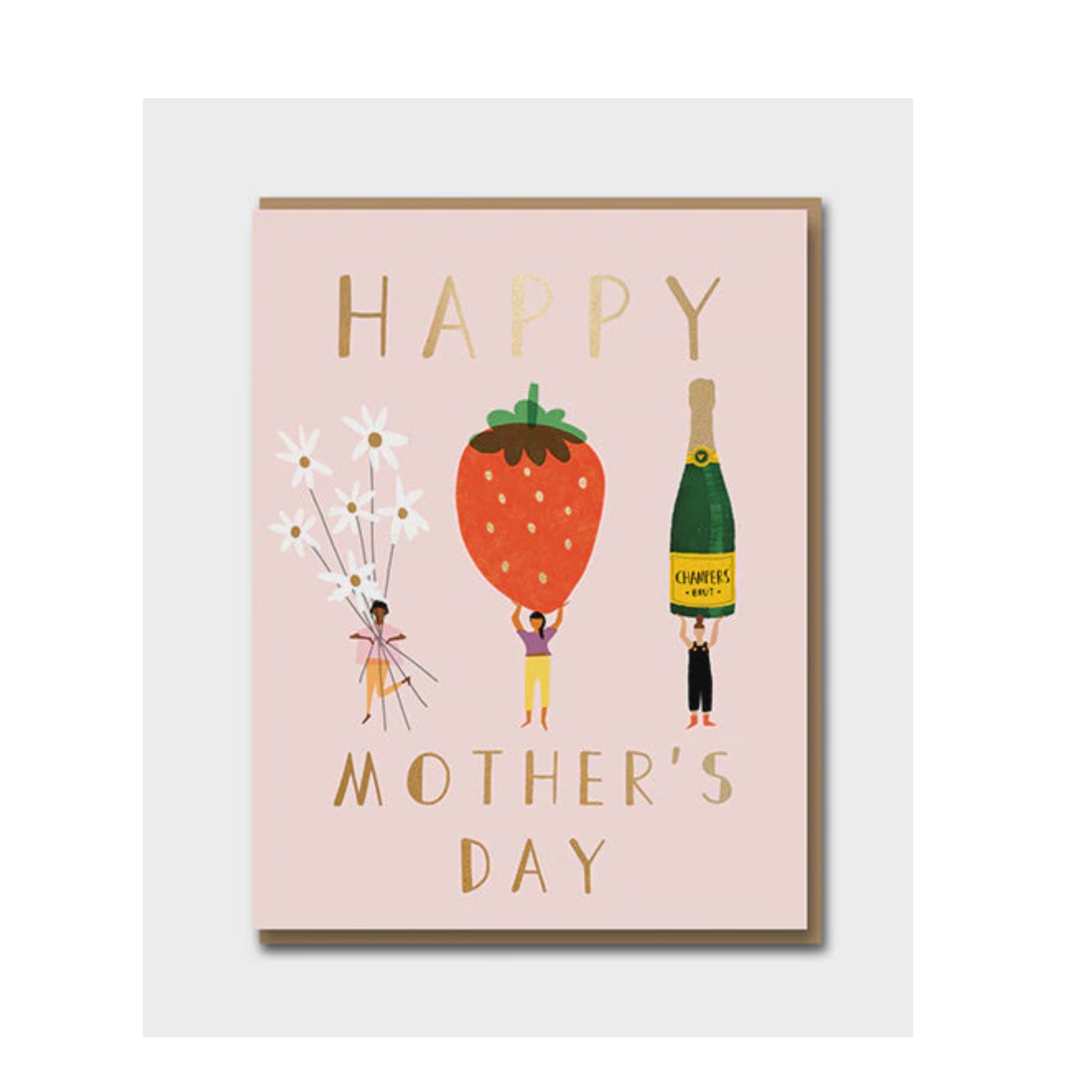I want berries mother's day card