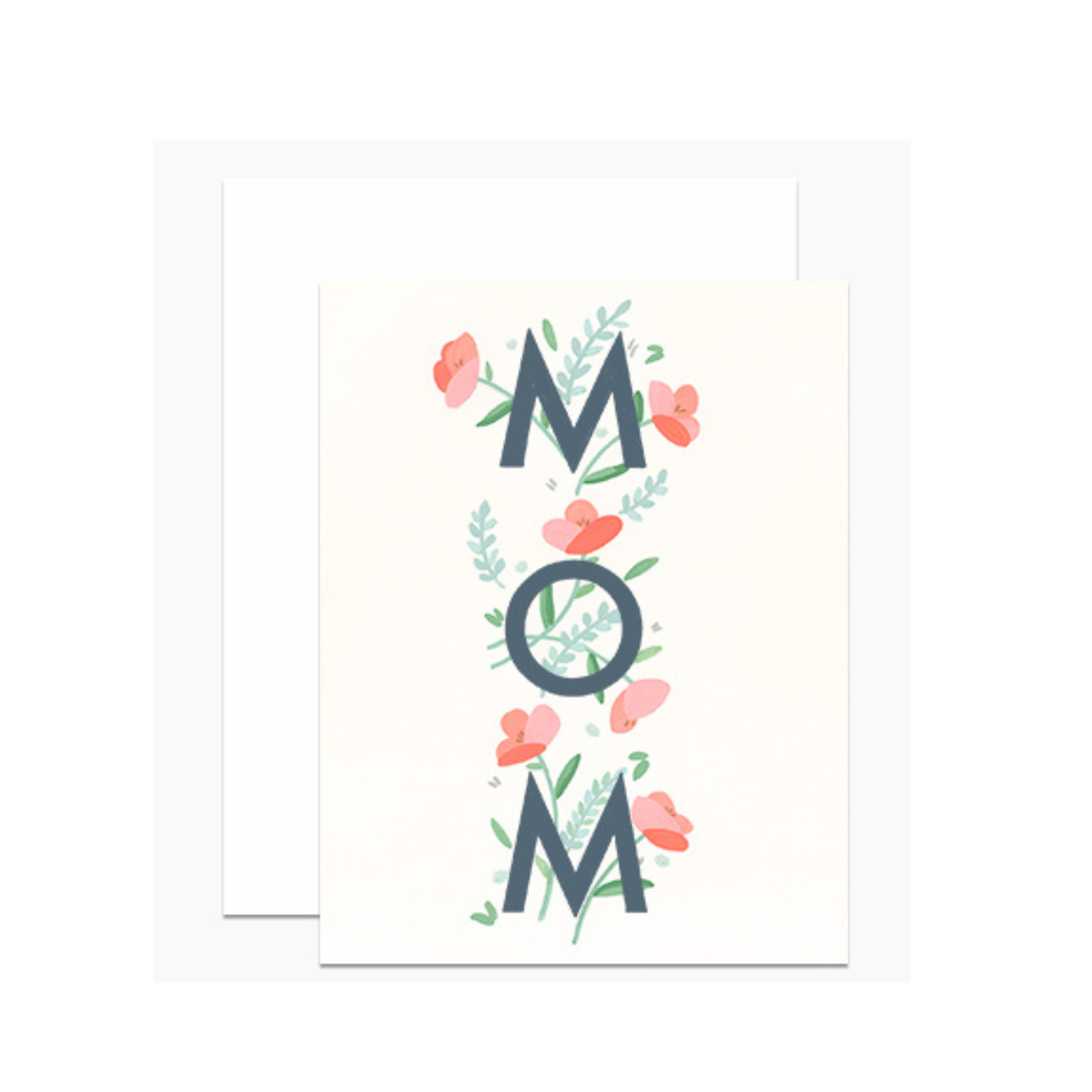 MOM Floral Card