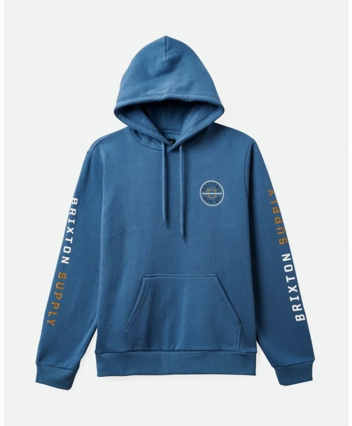 Pullover Hoodie Brixton Stith Hoodie Brixton Linwood Brown Hoodie