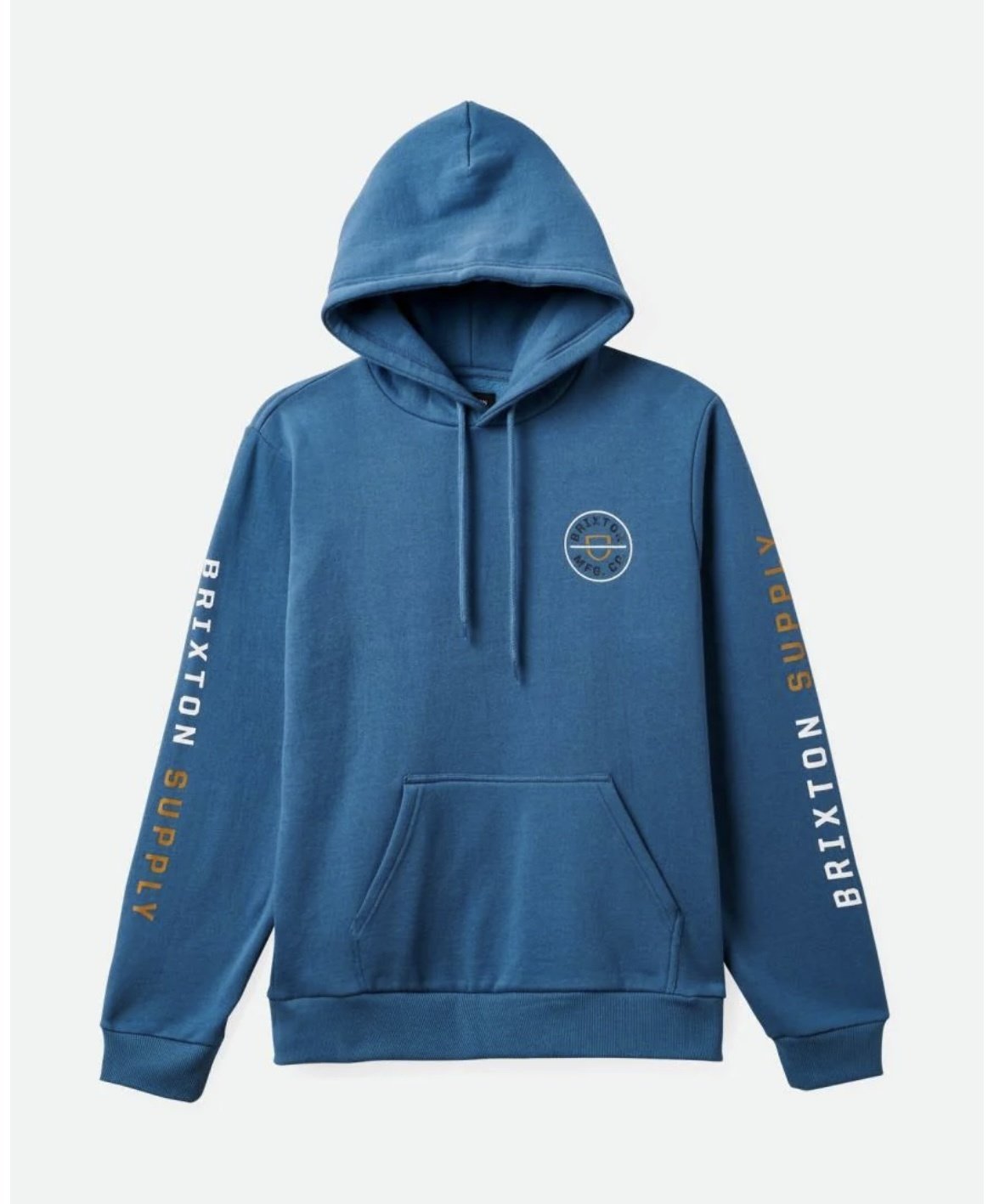 Pullover Hoodie Brixton Stith Hoodie Brixton Linwood Brown Hoodie