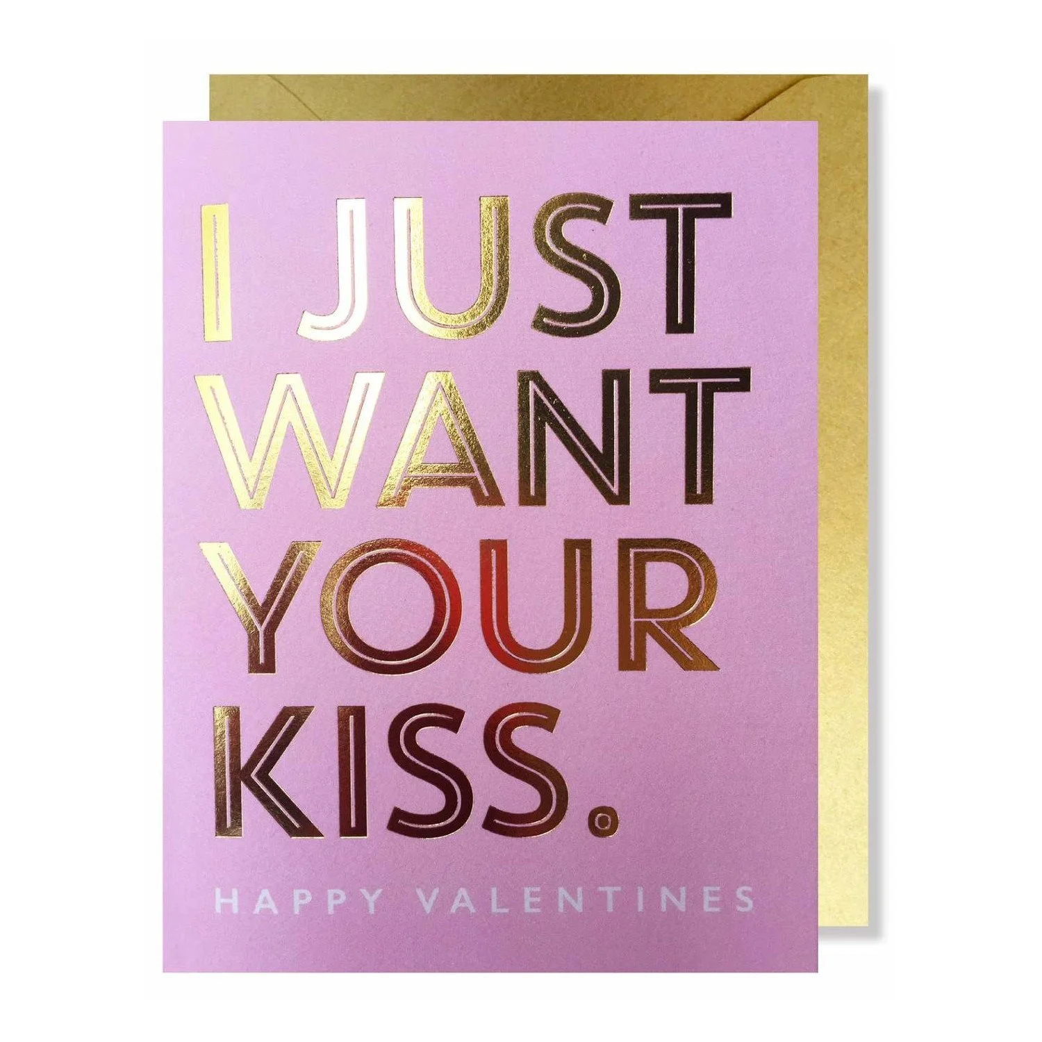 Just Want Your Kiss Card