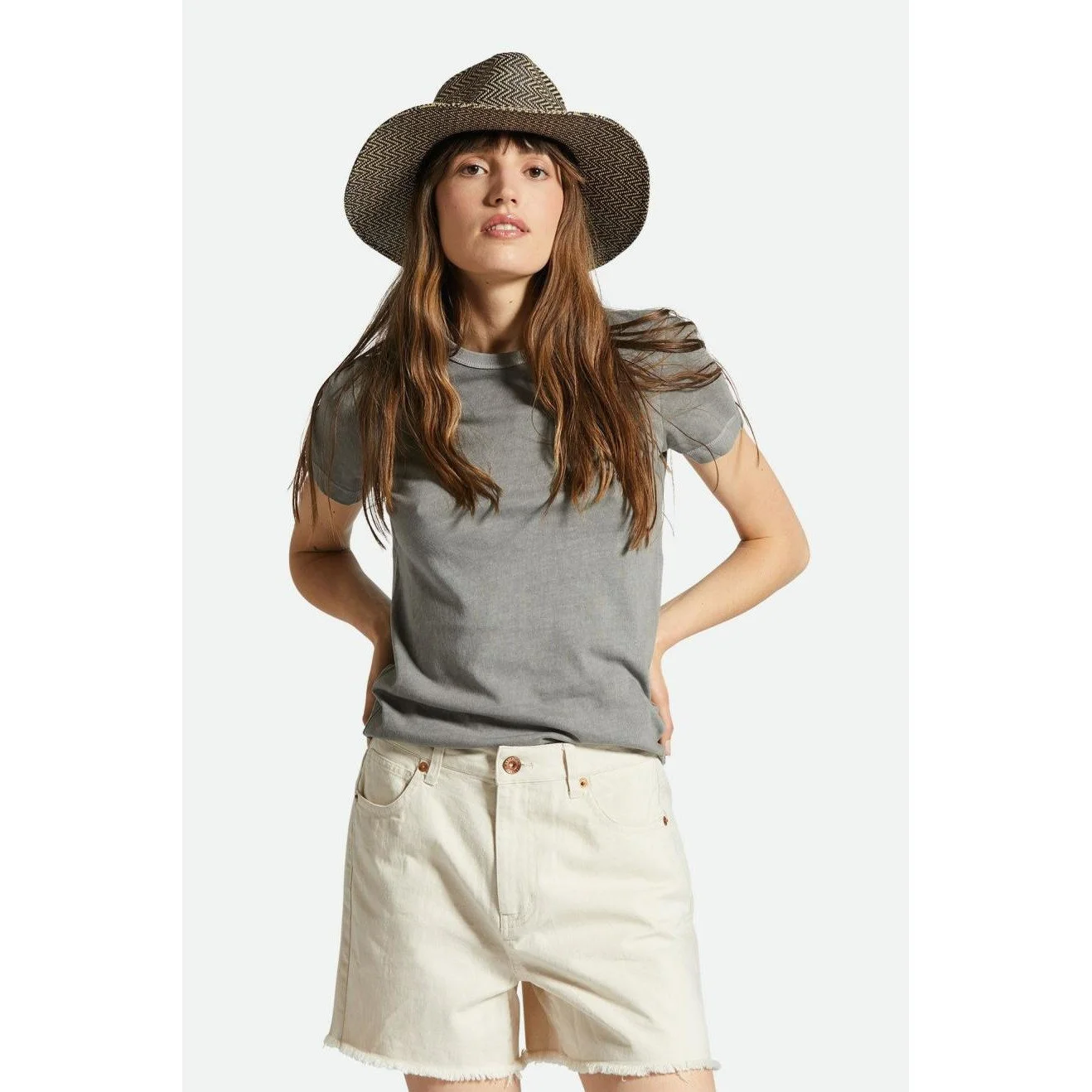 Brixton - Carefree Organic Slim Crew T-Shirt