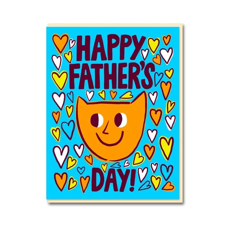 Father's Day Cat Card