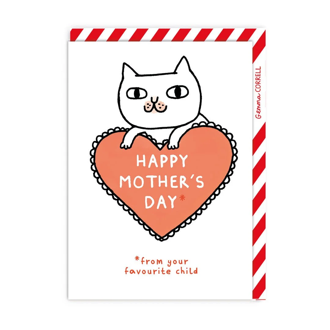 Cat Happy Mother's Day Card
