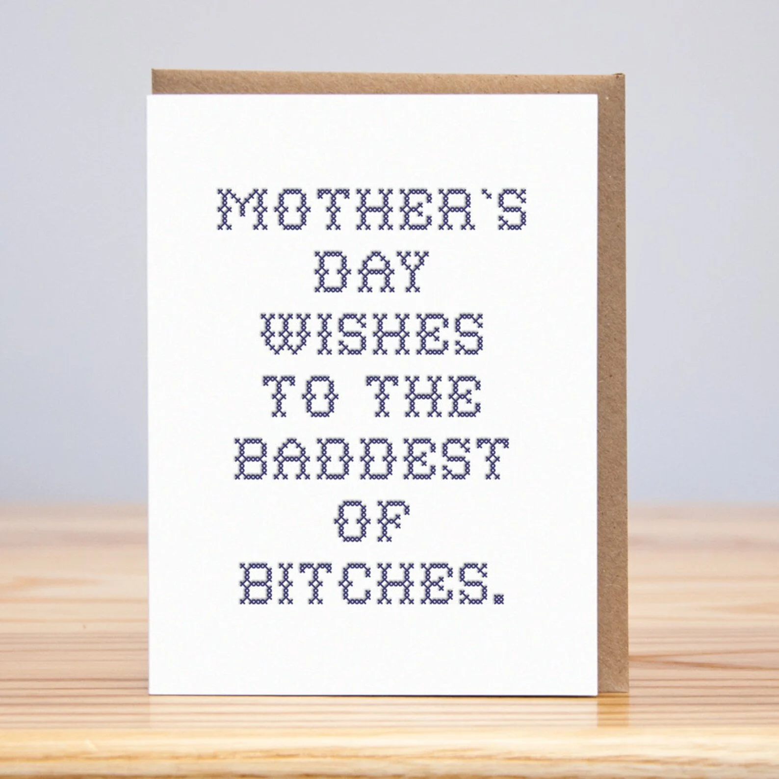 Wishes to the Baddest of Bitches Card